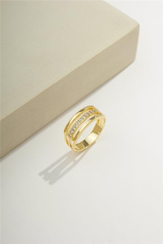 ANEL COM FILEIRA DE MICROZIRCÔNIAS