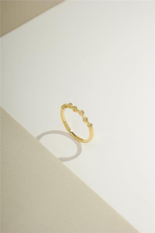 ANEL COM MICROZIRCÔNIAS INTERLIGADAS