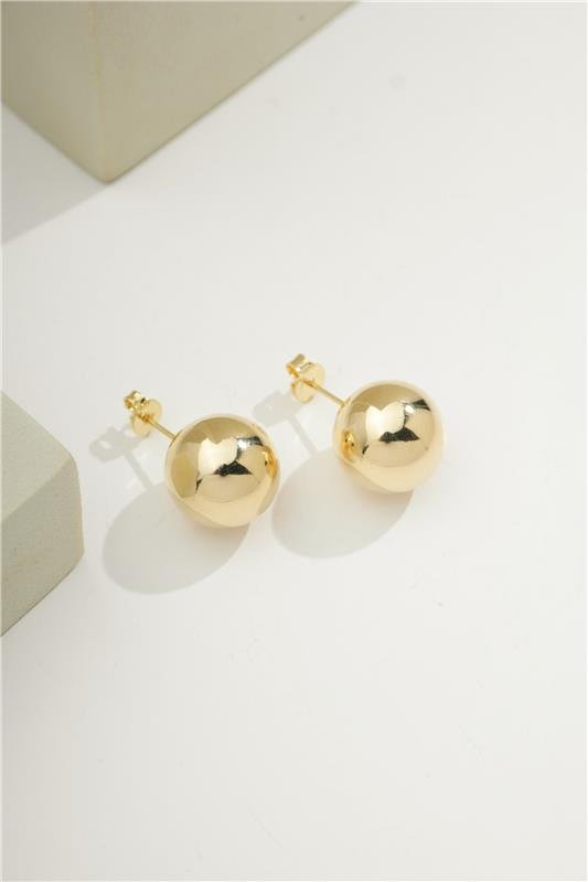 BRINCO BOLA LISA 14 MM