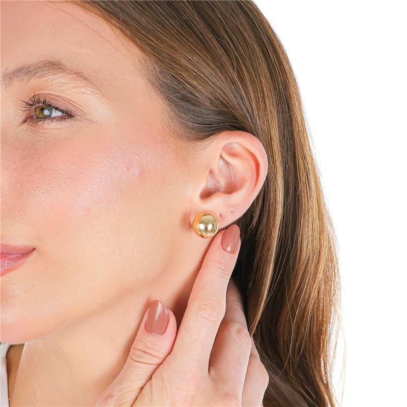 BRINCO BOLA LISA 14 MM