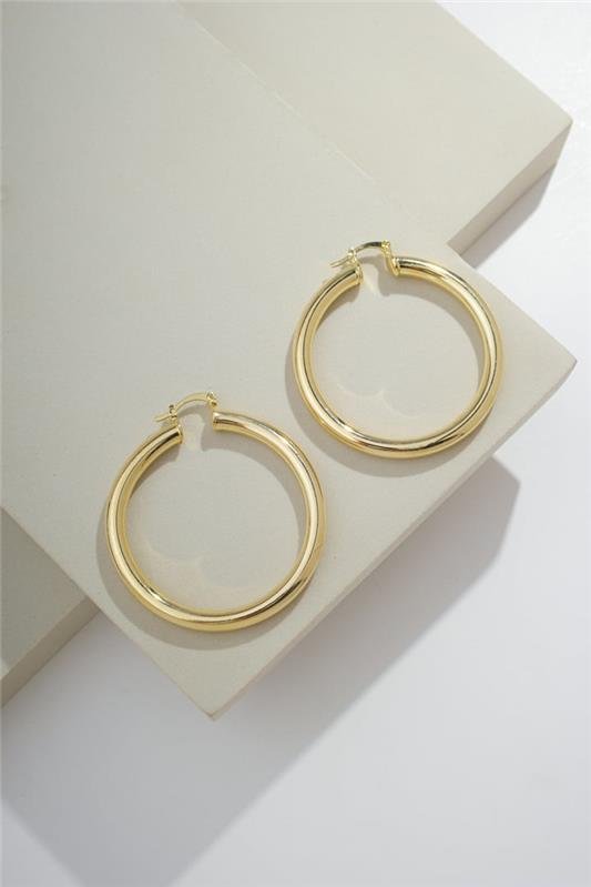 ARGOLA 5,0CM DE TUBO 5MM COM FECHO ITALIANO - BRB-00129