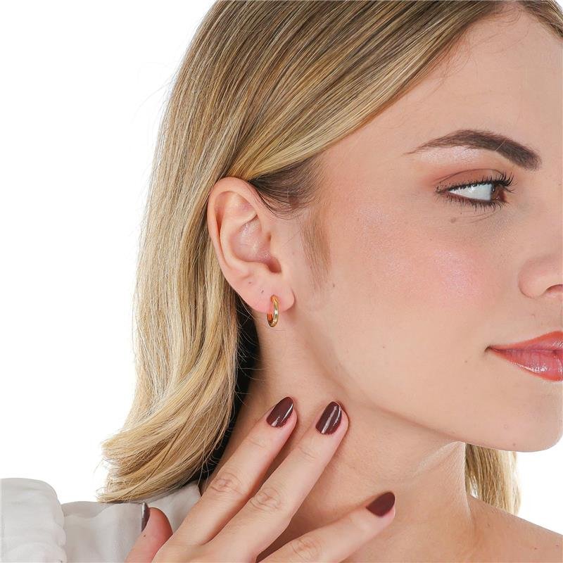 ARGOLA 1,3CM TRADICIONAL COM 2MM