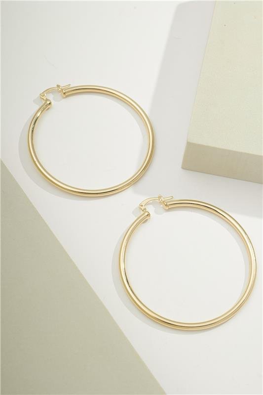 ARGOLA 5,5CM DE TUBO DE 3MM COM FECHO ITALIANO