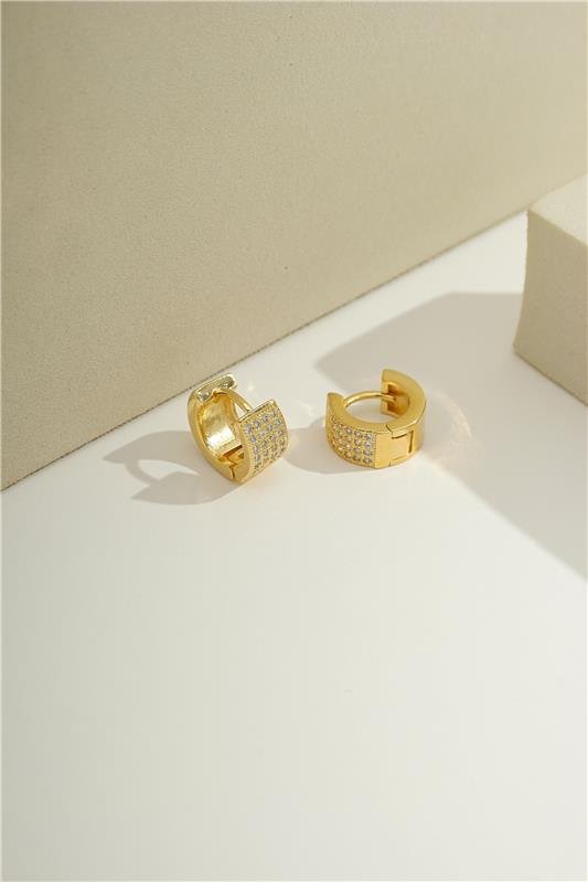 ARGOLA 4 FILEIRAS COM MICROZIRCÔNIAS