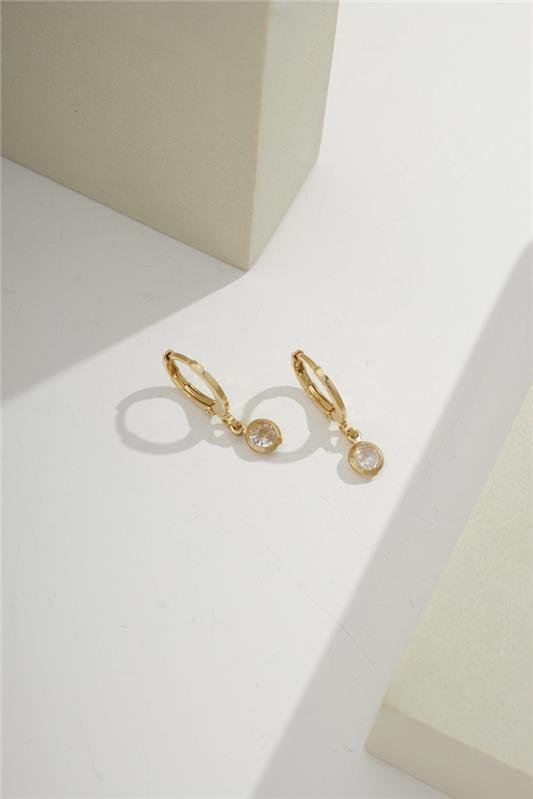 ARGOLAS CLICK COM PEDRINHA DE 4 MM - 002-00487