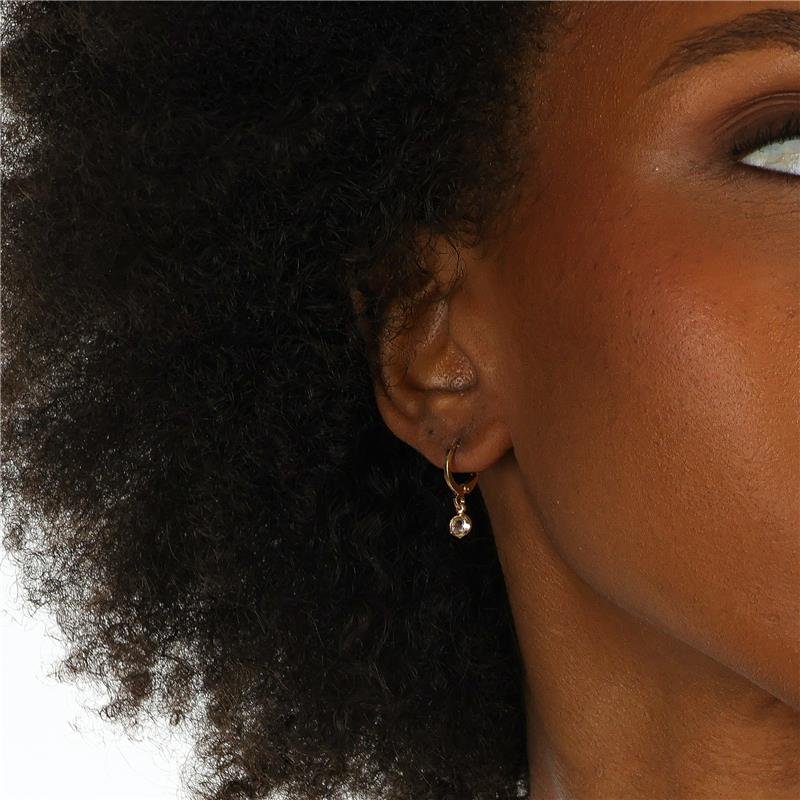 ARGOLAS CLICK COM PEDRINHA DE 4 MM - 002-00487