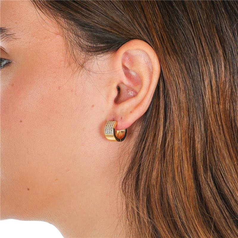 ARGOLA CRAVEJADA COM MICROZIRCÔNIAS