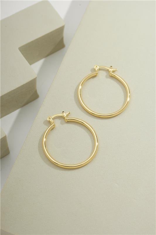 ARGOLA 3CM DE TUBO DE 2MM COM FECHO ITALIANO