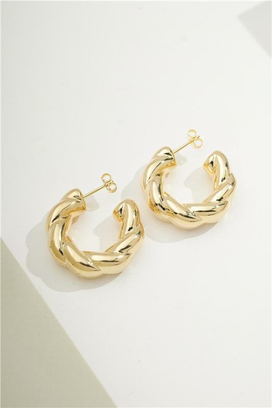 ARGOLA 2,8CM DE TUBO TORCIDO DE 8MM