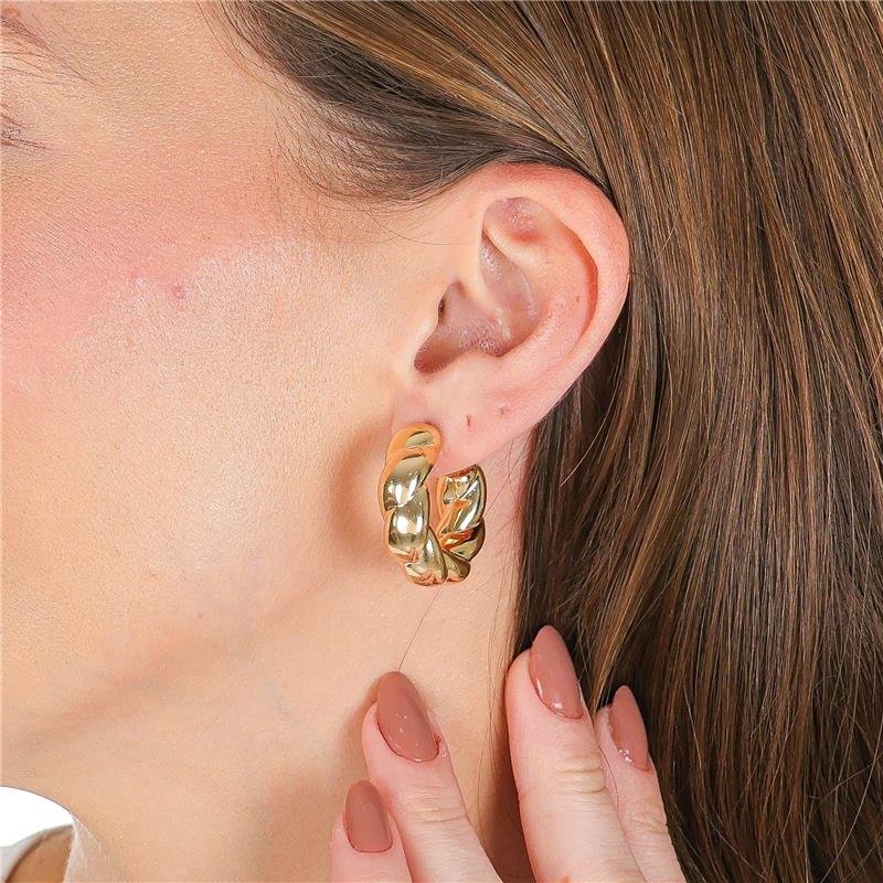 ARGOLA 2,8CM DE TUBO TORCIDO DE 8MM