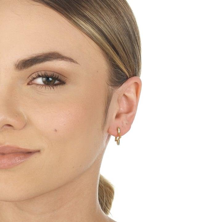 ARGOLA 1,7CM DE ESTRELA COM FECHO CLICK