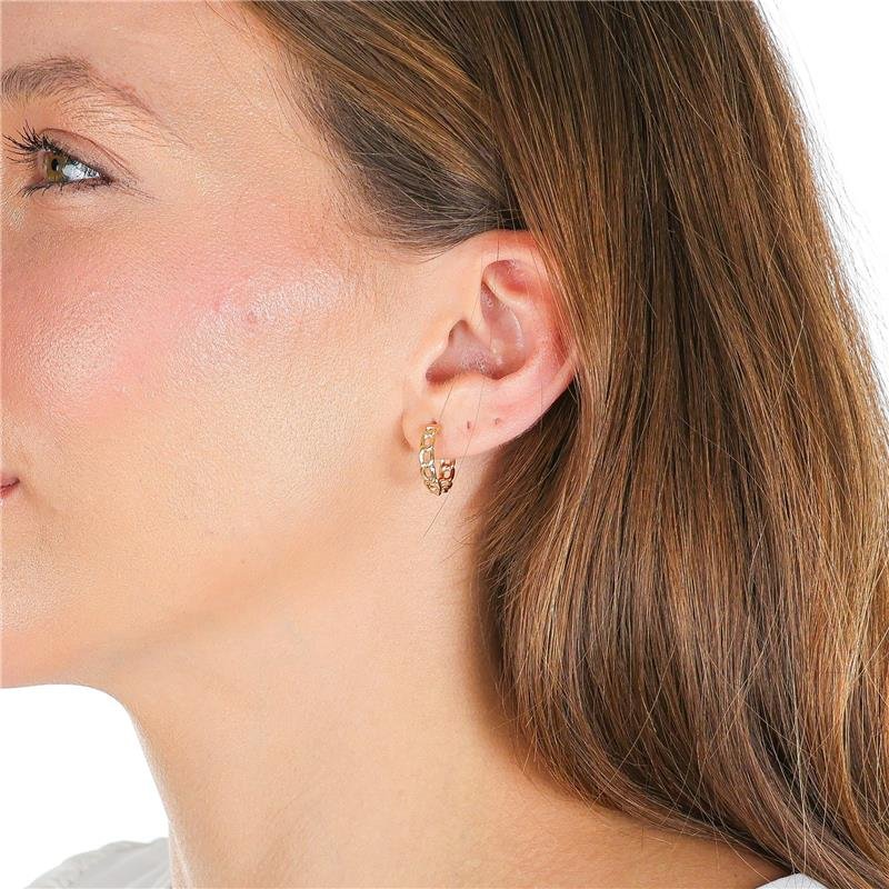 ARGOLA 1CM DE CORRENTE DE 3MM FECHO CLICK - 002-00700