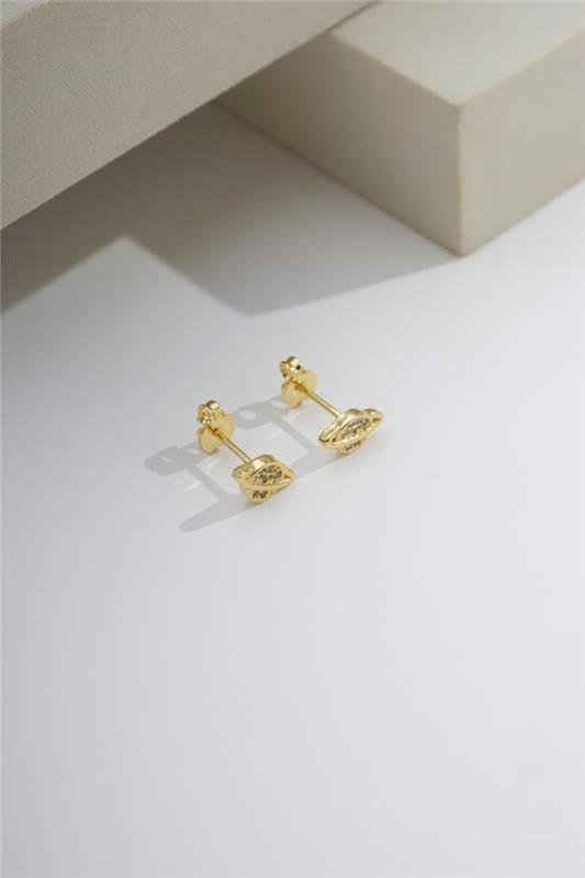 BRINCO 0,8CM DE PLANETA COM MICROZIRCÔNIAS