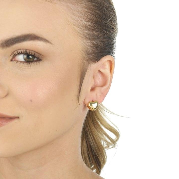 BRINCO 1,1CM DE CORAÇÃO DUPLO FECHO CLICK