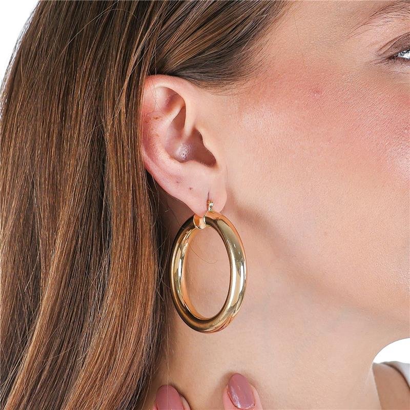 ARGOLA 5CM DE TUBO 6MM COM FECHO ITALIANO