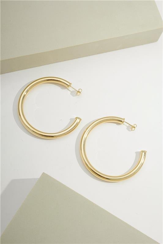 ARGOLA 5,5CM COM TUBO TRADICIONAL DE 5MM