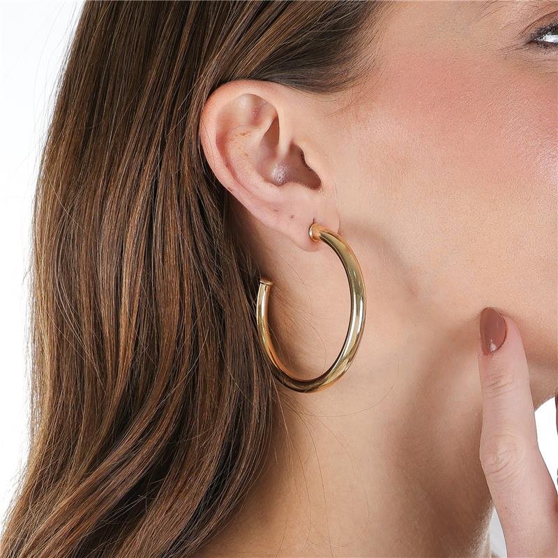 ARGOLA 5,5CM COM TUBO TRADICIONAL DE 5MM