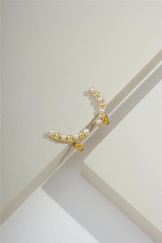 BRINCO 2CM DE BOLINHAS E PEROLAS INTERCALADAS - BRB-01121