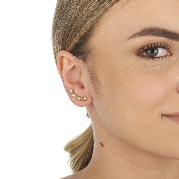 BRINCO 2CM DE BOLINHAS E PEROLAS INTERCALADAS - BRB-01121