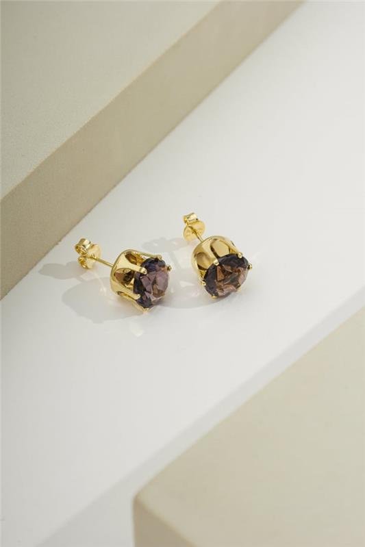 BRINCO 1CM DE PEDRA 10MM