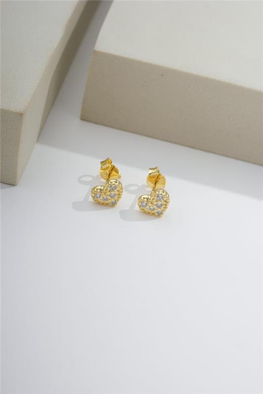 BRINCO DE CORAÇÃO COM MICROZIRCONIAS