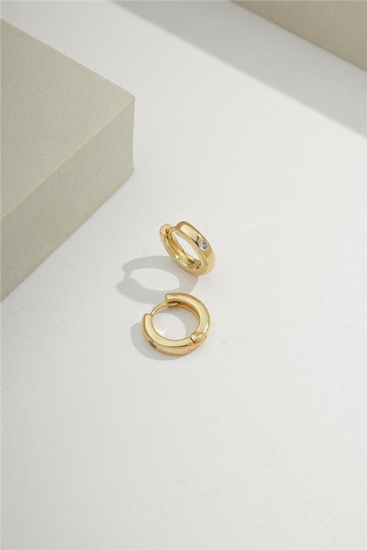 ARGOLA 1,2CM DE ARO LISO DE 2MM FECHO CLICK - BRB-01222