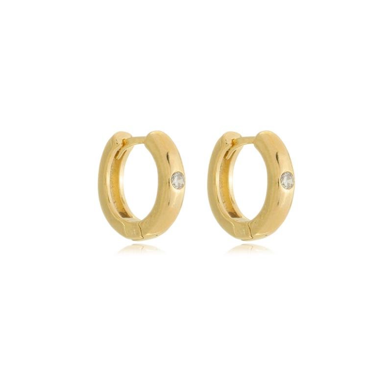 ARGOLA 1,2CM DE ARO LISO DE 2MM FECHO CLICK - BRB-01222