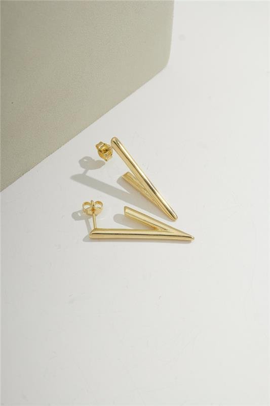 BRINCO DE 3 CM EM 'V' - BRB-01256