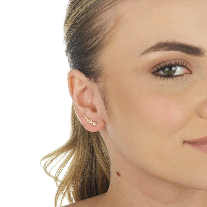 BRINCO 1,3CM DE ESTRELINHAS