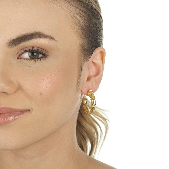 ARGOLA 3,0CM DE ARO ONDULADO DE 0,8MM - BRB-01332