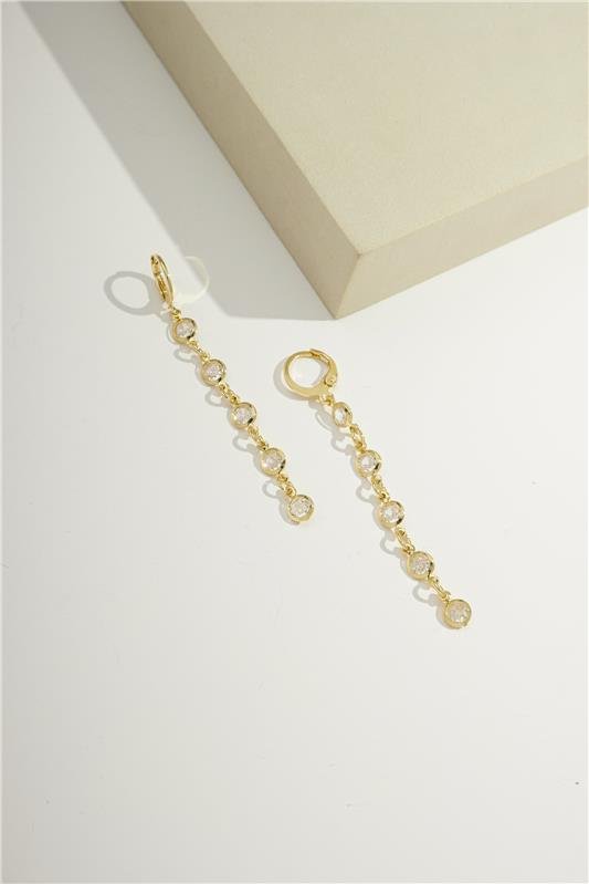 ARGOLA COM 5 ZIRCONIAS