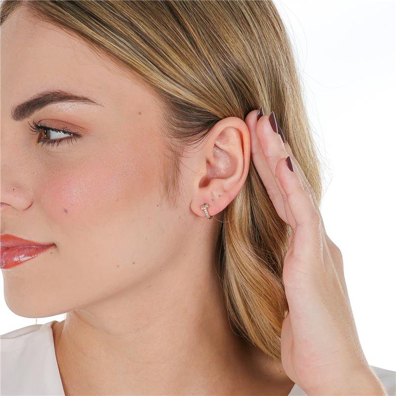 ARGOLA DE 0,9CM DE CLICK COM MICROZIRCÔNIAS