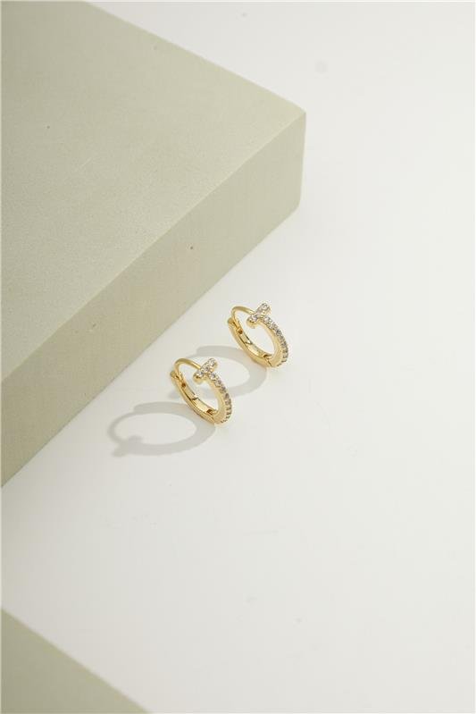 ARGOLA DE 1,4CM DE CLICK COM MICROZIRCÔNIAS