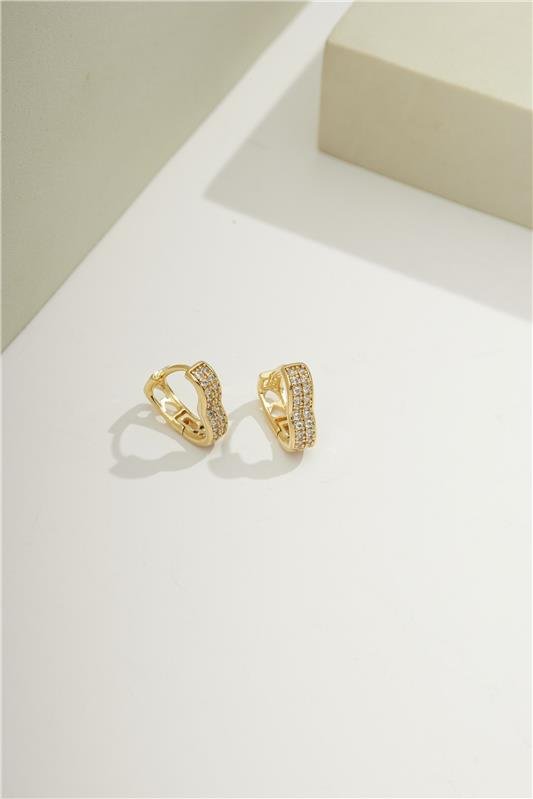 ARGOLA DE CORAÇÃO 1,3CM DE CLICK COM MICROZIRCÔNIAS