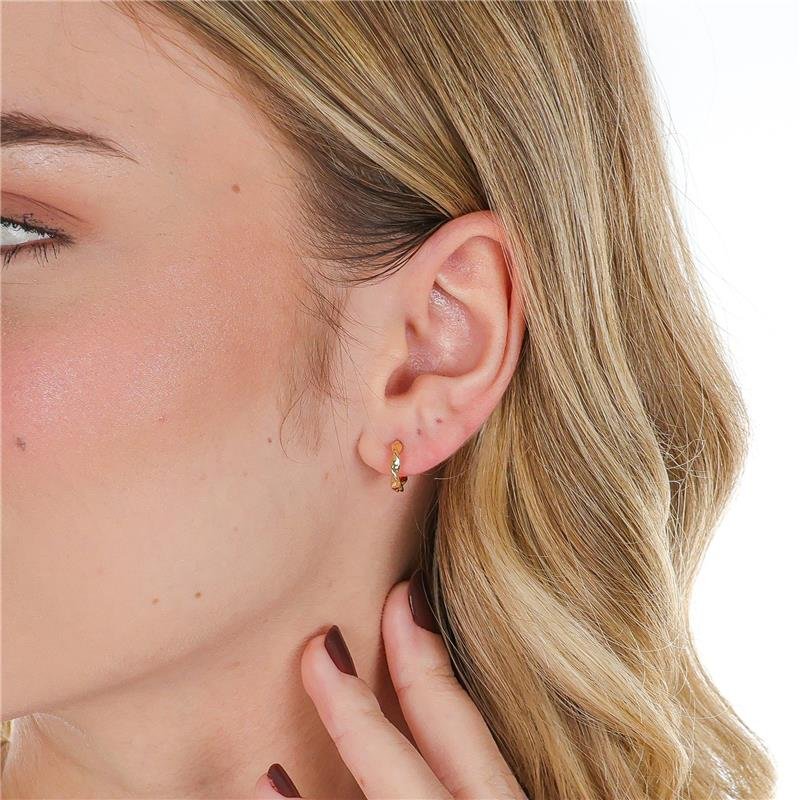 ARGOLA FIO TORCIDO DE 1,2CM