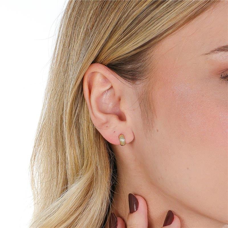 ARGOLA CRAQUELADA DE 1CM