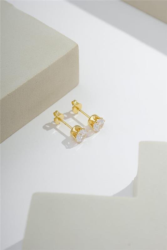 BRINCO DE ZIRCÔNIA SOLITÁRIA DE 6MM