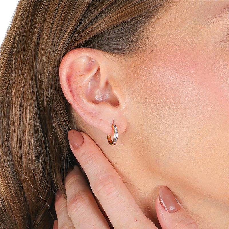 ARGOLINHA COM MICROZIRCÔNIAS AMETISTAS