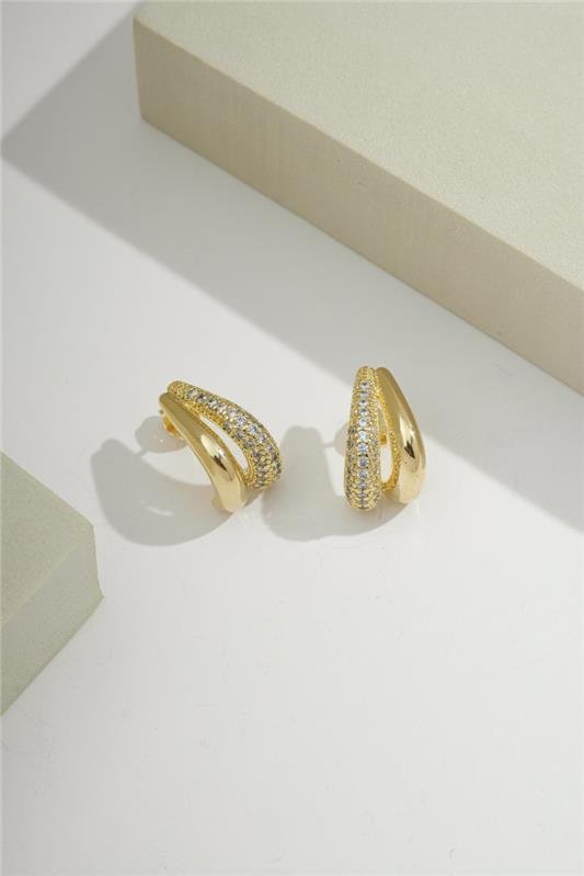 BRINCO DE 1,8CM COM HASTE EM MICROZIRCÔNIAS