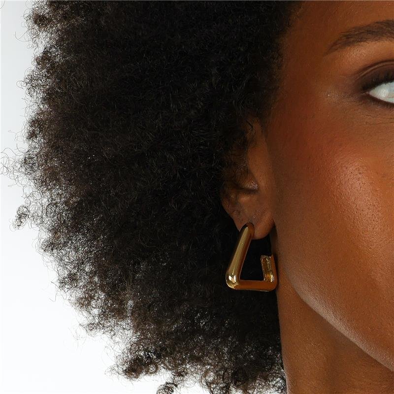 BRINCO DE 3CM GEOMÉTRICO TRIANGULAR