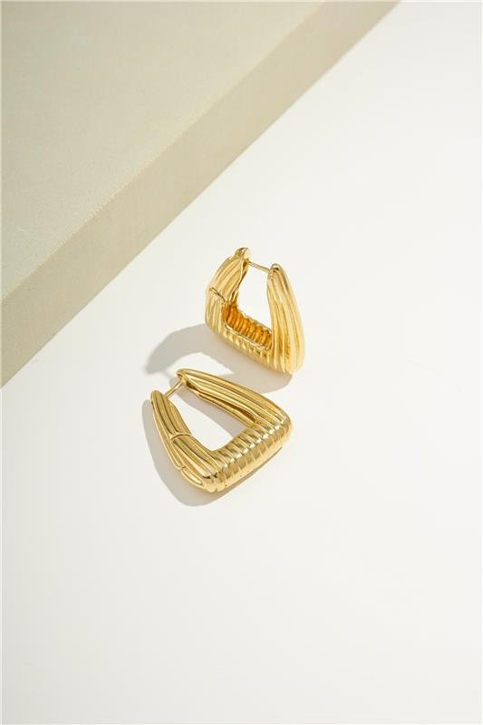 ARGOLA FASHION DE 2,7CM FRISADA