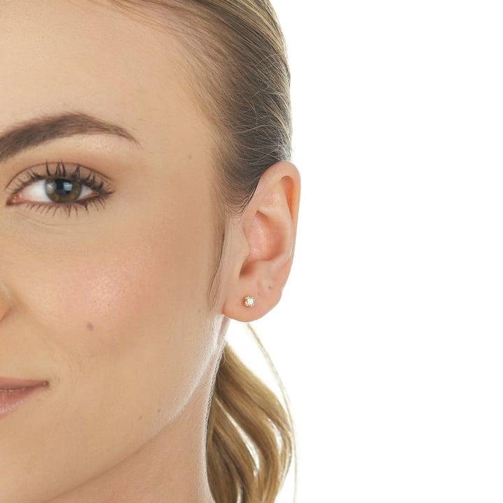 BRINCO ESTRELA FIXO 0,6CM(P)