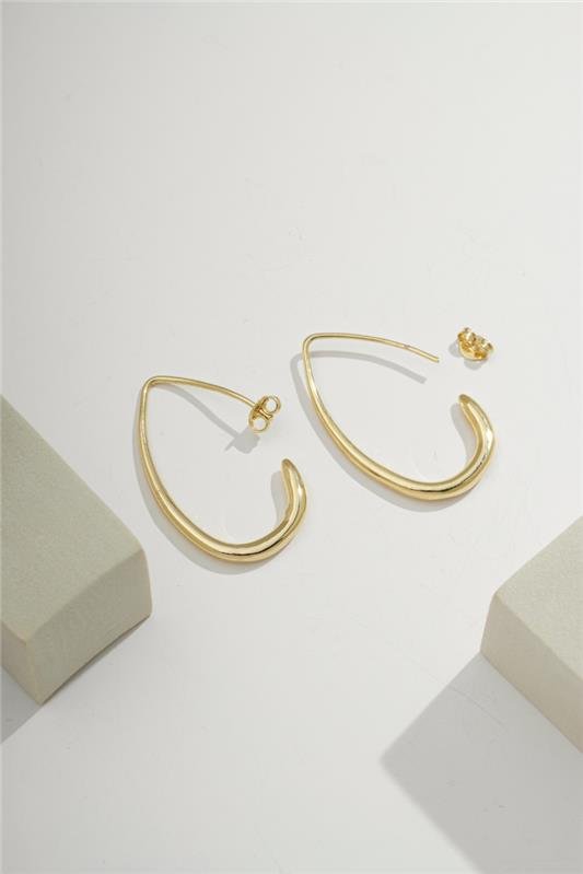 BRINCO ESTILO GOTA 3,5 CM X 2,0 CM