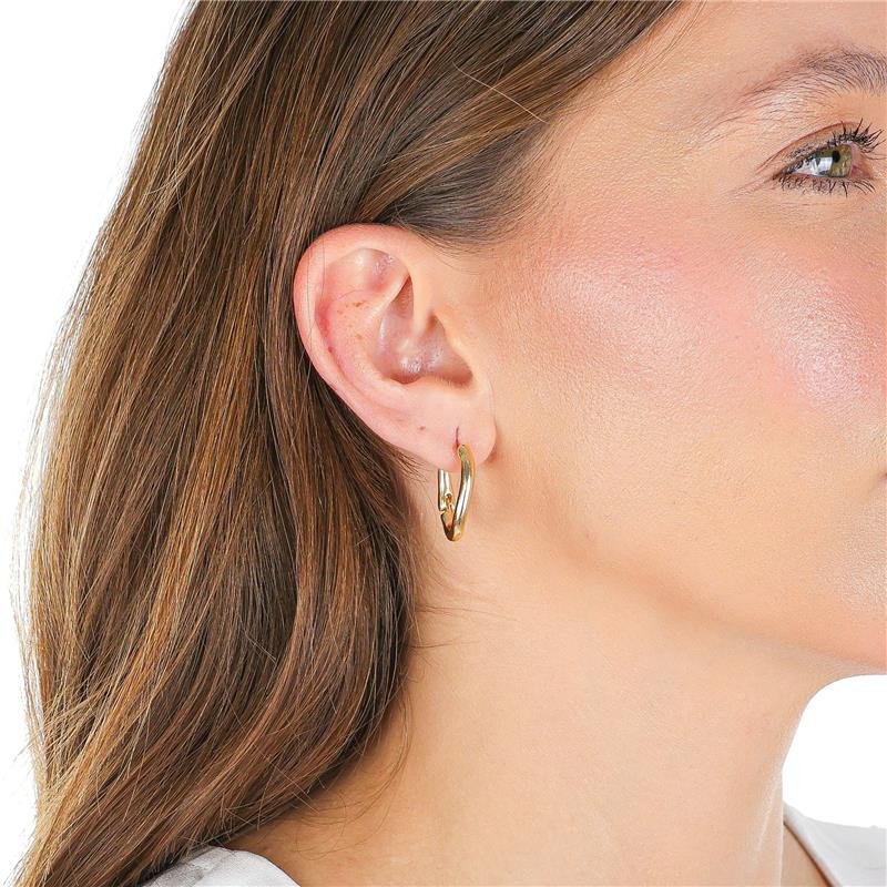 ARGOLA OVAL 2,1 X 1,5 CM