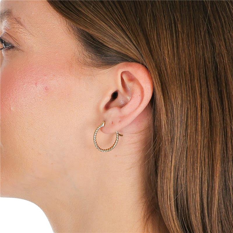 ARGOLA TORCIDA 2,0 CM - BRB-01799