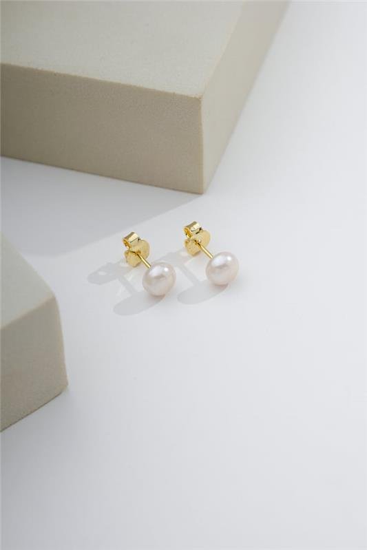 BRINCO MEIA PEROLA 6 MM