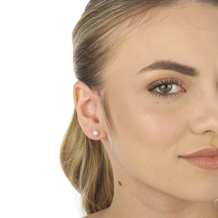 BRINCO MEIA PEROLA 6 MM