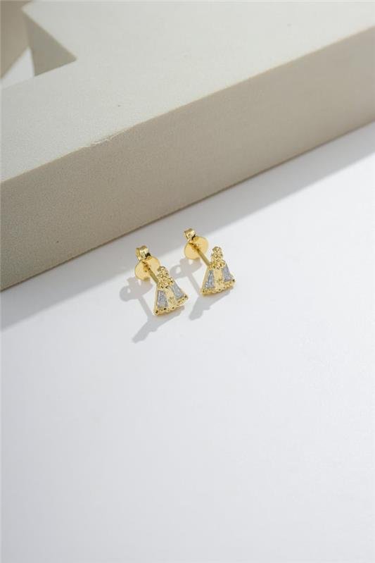 BRINCO N.S.APARECIDA COM ZIRCONIA BAGUETE - BRF-01911