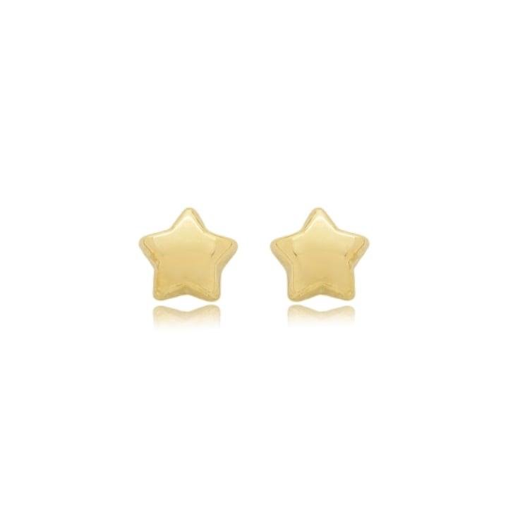 BRINCO PONTO DE LUZ DE ZIRCÔNIA QUADRADO 3X3