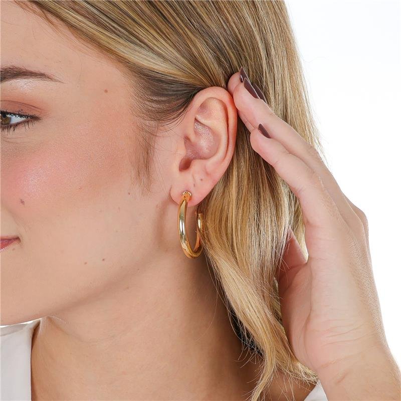 ARGOLA DE 3CM DE TUBO DE 4MM